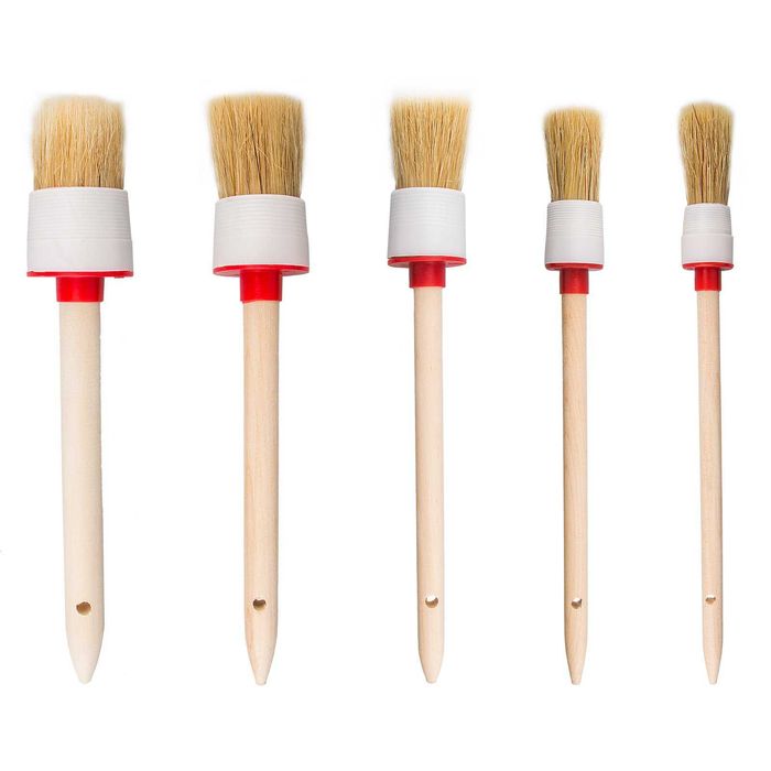 Set 3/5/9 perii profesionale detailing/curatare interior-exterior auto