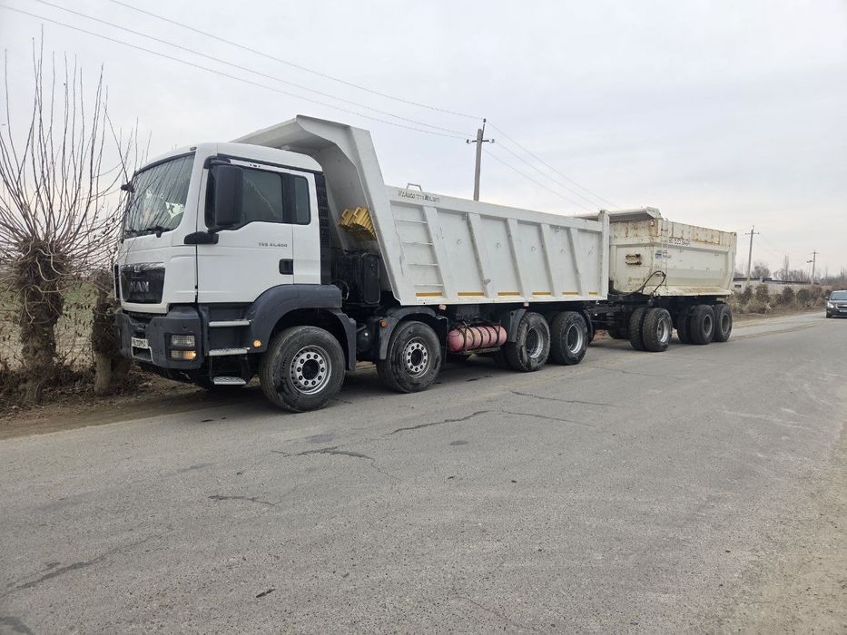 MAN TGS 41.400 + прицеп Сотилади