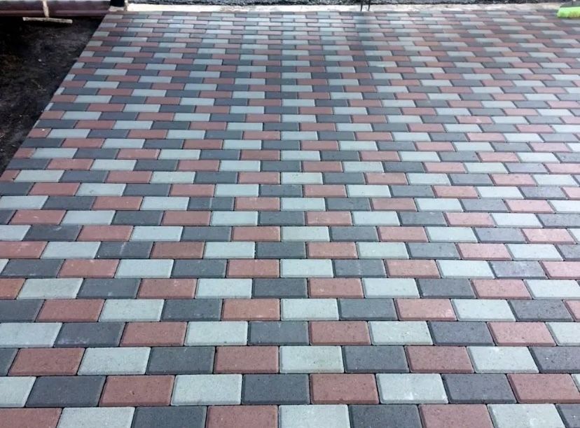 Укладка брусчатки