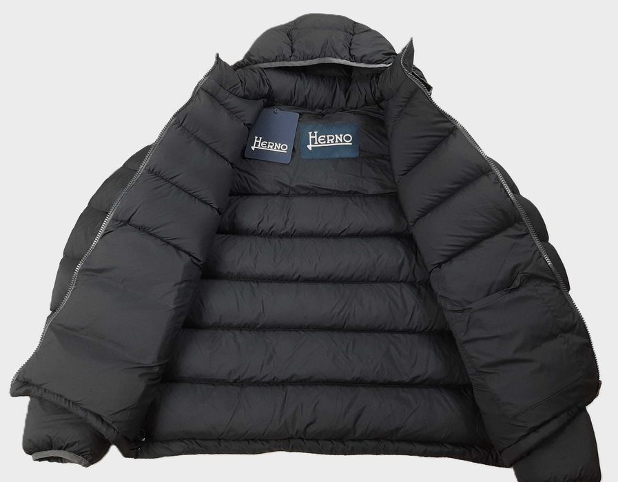 Herno Super Matt Bomber Jacket - Оригинално мъжко зимно яке