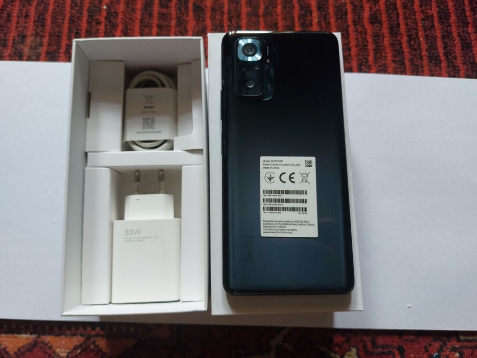Redmi Note 10 Pro  
Ekran: 6.67"
