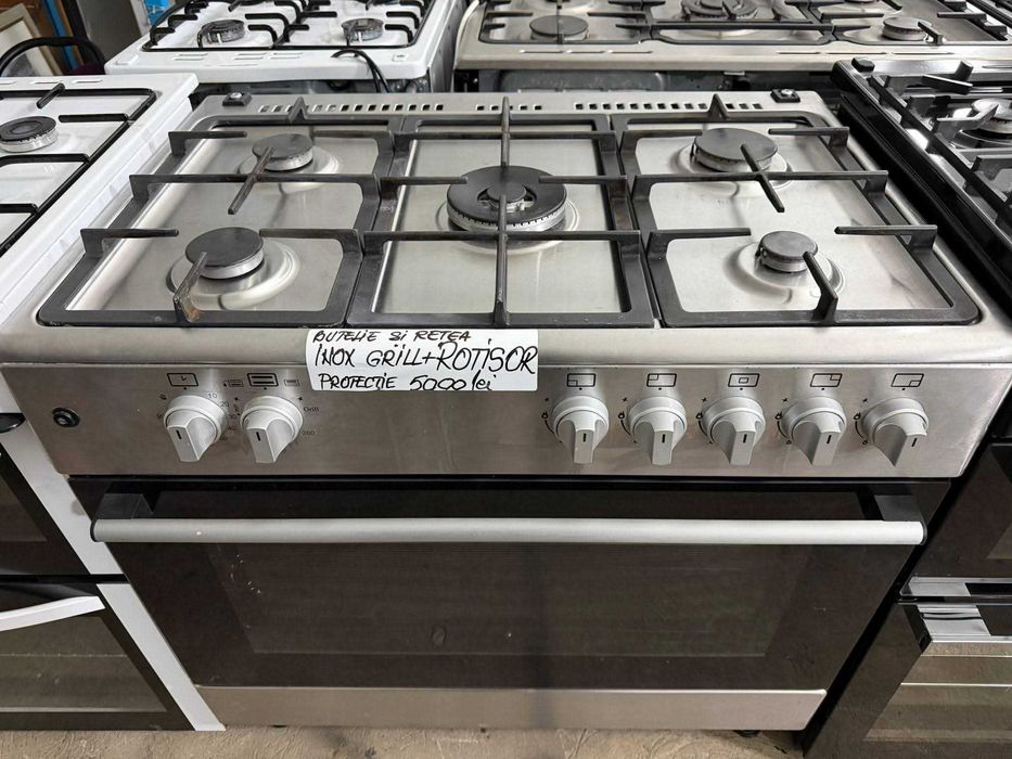Aragaz cu cuptoare gaz/electrice