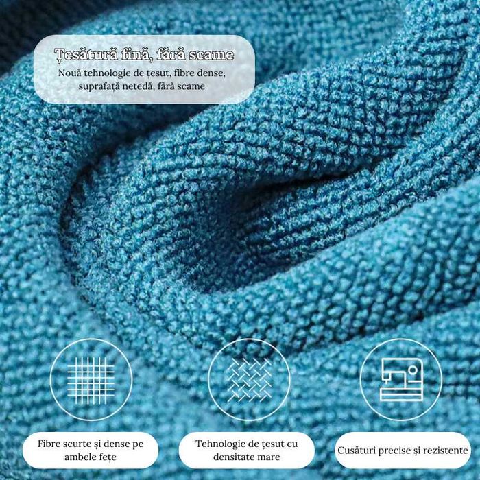 Prosop Auto Profesional, Ultra Absorbant Uscare Rapida Fara Zgarieturi