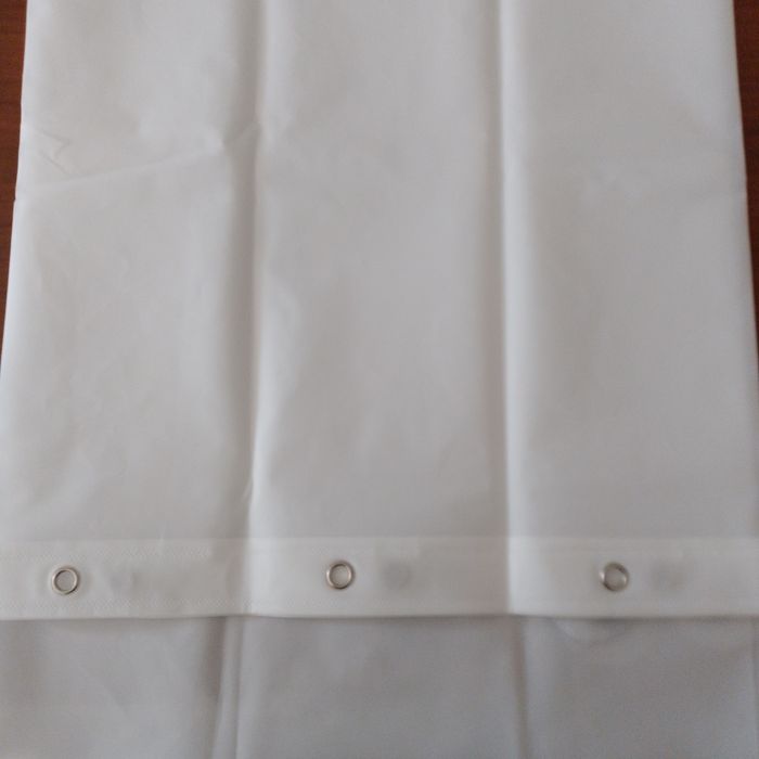 Завеса за баня бяла, нова