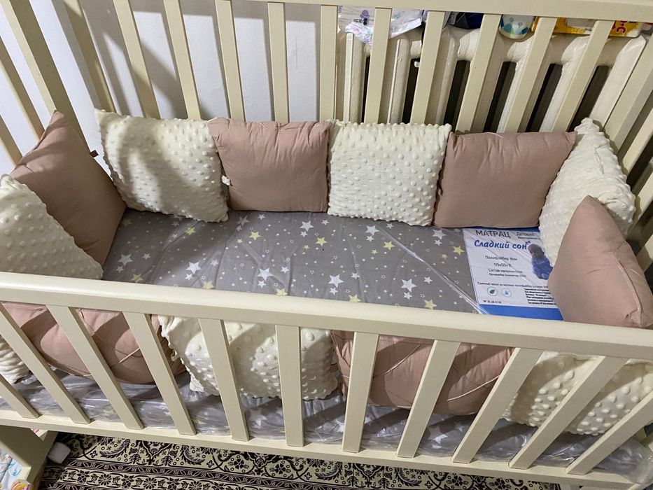 Кровать для новорожденных 
42 999 ₸
Kaspi.
