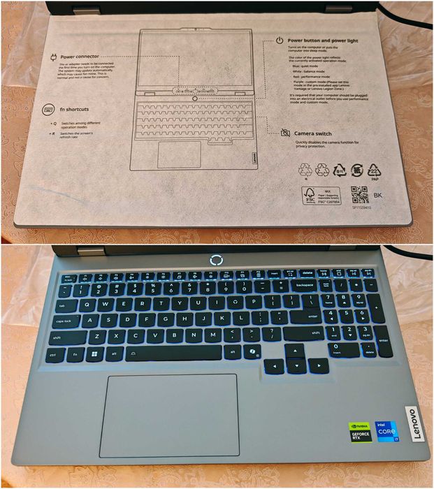 RTX 5060 8GB/Core i7 13650HX/16GB RAM/1TB NVME/15.6 144hz/Lenovo LOQ