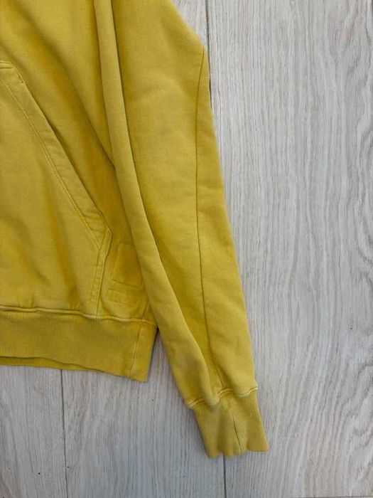 Rick Owens Drkshdw Yellow Zip-Up Mountain Hoodie Lemon