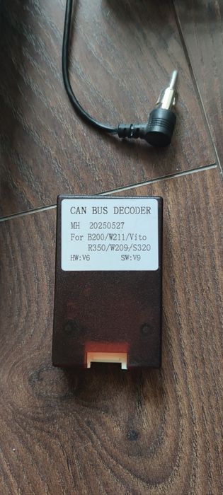 Can Can Bus, кабел и Конзола w203 w209