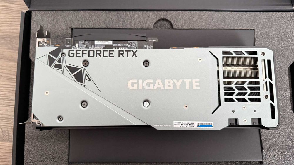 Placa video GIGABYTE RTX™ 3070 GAMING OC 8G (Rev. 2.0) - SIGILAT