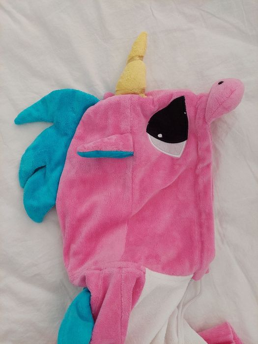 Детский и взрослый комбинезон единорог