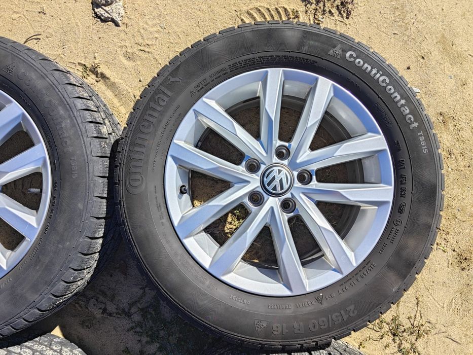 Jante Originale din Aluminiu de Volkswagen Passat pe 16"de IARNĂ M+S