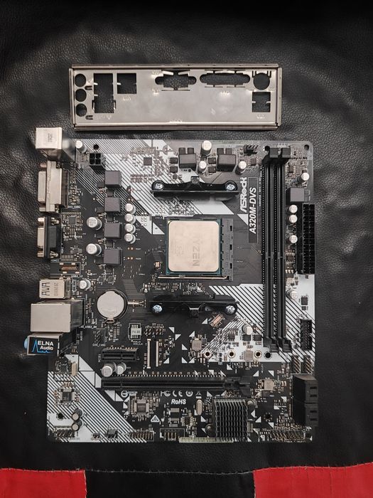 Комплект AsRock A320M + Ryzen 5 2400G