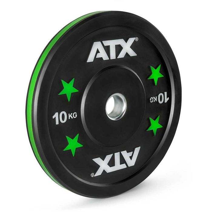 ПРОМО! Олимпийски Дискове Bumper Plates ATX Stripes Тежести 2 х 10 кг