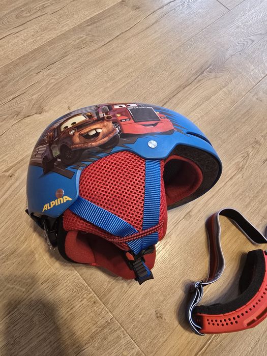 Ски каска Alpina с очила  Макуин Дисни