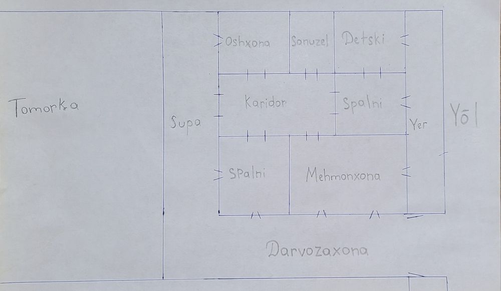СРОЧНО Курилиш Тугалланмаган ховли Сотилади, Жалоир 6-болим 8 сотих