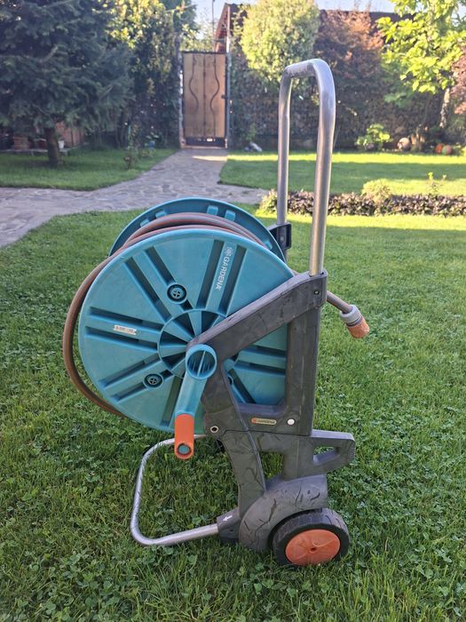 Carucior cu tambur si furtun 45 m Gardena