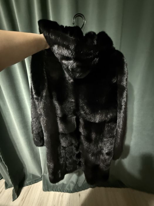 Натуральная норковая шуба