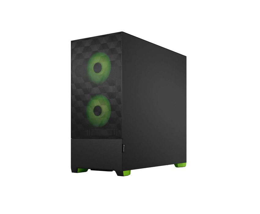 ^Корпус Fractal Design Pop Air RGB-Green Core TG Clear Tint