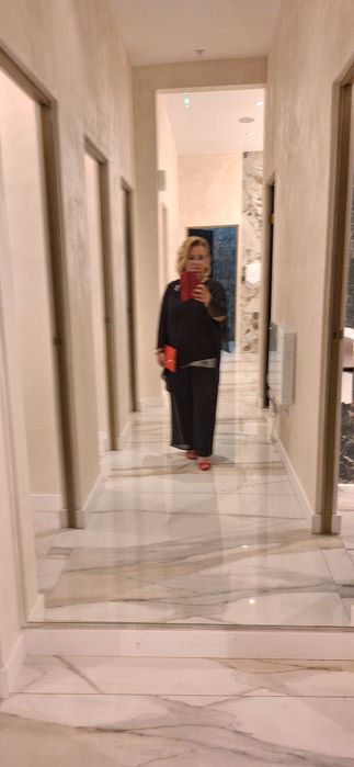 Compleu dama bluza+pantalon largi
