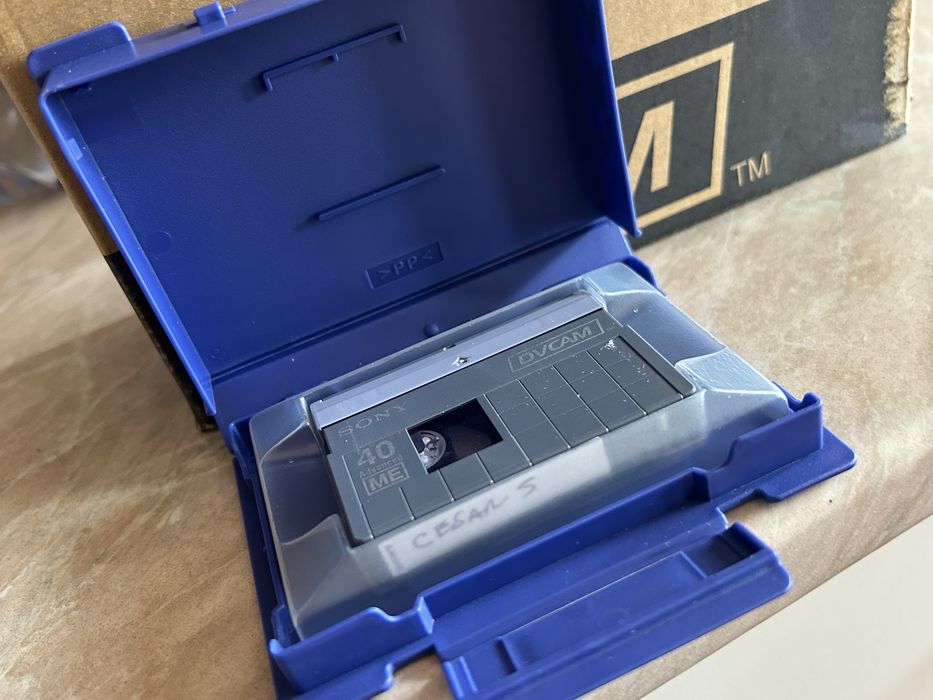 Casete video Sony MiniDV profesionale