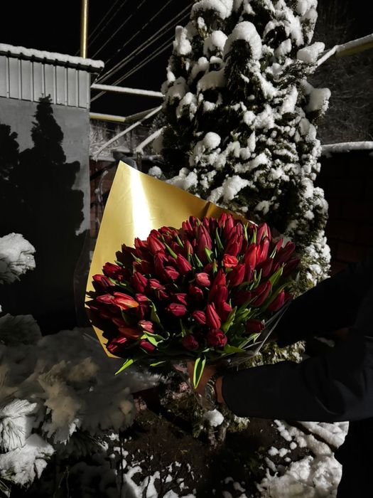 Букеты Тюльпаны Розы