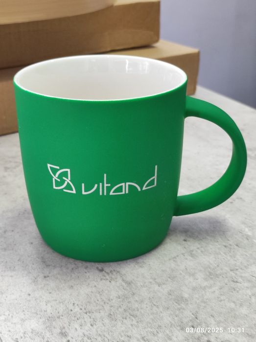 Soft tuch bakal, yashil rangli bakal, logo pechat xizmati