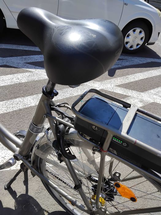 Bicicleta asistata electric cu autonomie mare