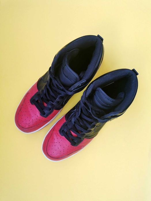 adidasi sneakers Nike Dunk High 2011 317982 026 piele 47 47.5EU 31cm