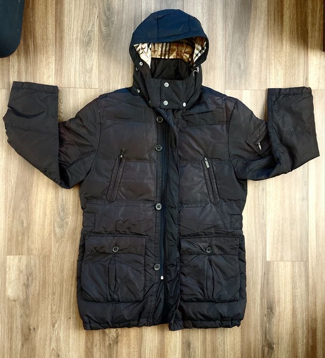 Burberry down jacket,XL/54,мъжко пухено яке 80%пух 20 пера оригинал