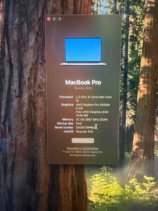 Macbook Pro 16 2019