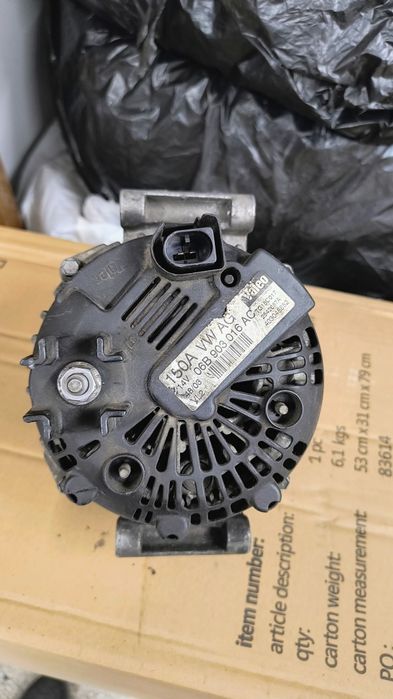 Алтернатор Valeo 150A – VW / Audi / Skoda / Seat