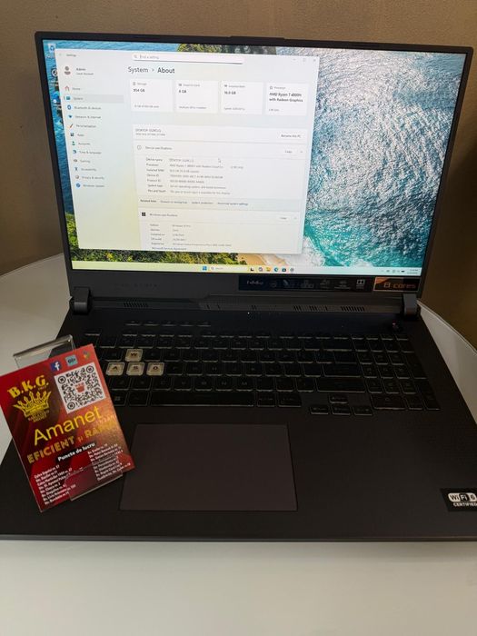 Asus Rog Strix Amanet BKG