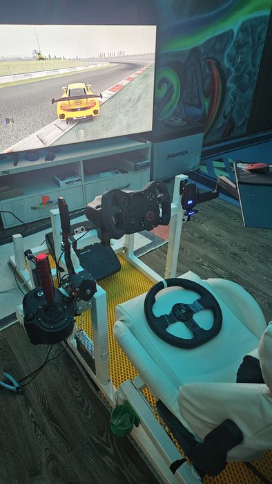 Кокпит для сим рейсинга на базе logitech g29