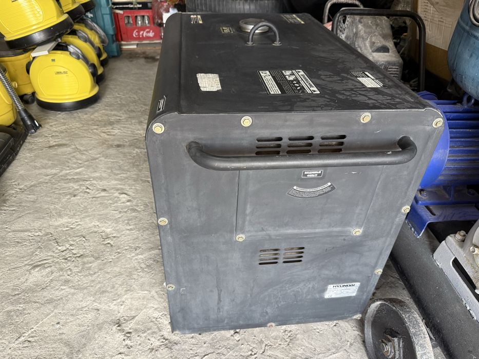 * HYUNDAI dhy7500se-3 оригинальный Корейский движок-генератор 220-380в