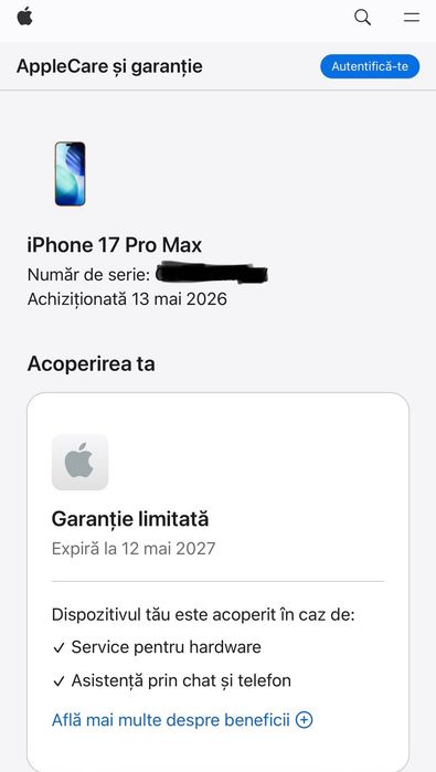 iPhone 17 Pro Max 256GB