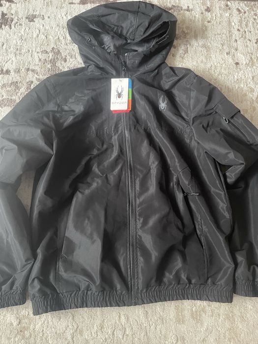 Vand geaca ploaie Spyder, neagra marimea M