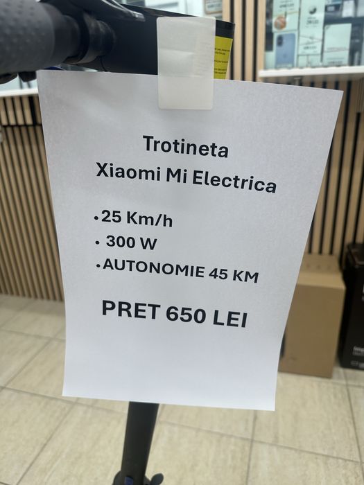 Trotineta Xiaomi mi electrica 25 km/h •Matei Amanet Margeanului•
