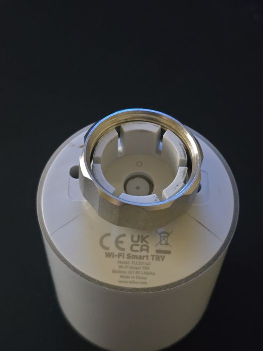 Cap termostatic inteligent WiFi Tellur Smart, RVSH1, LED, Alb