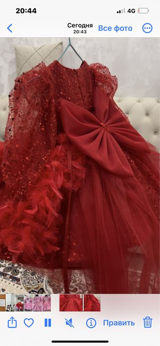 Прокат люкс платьев для девочек