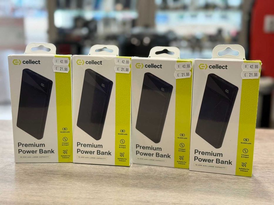 Premium Power Bank CELLECT 10000mAh