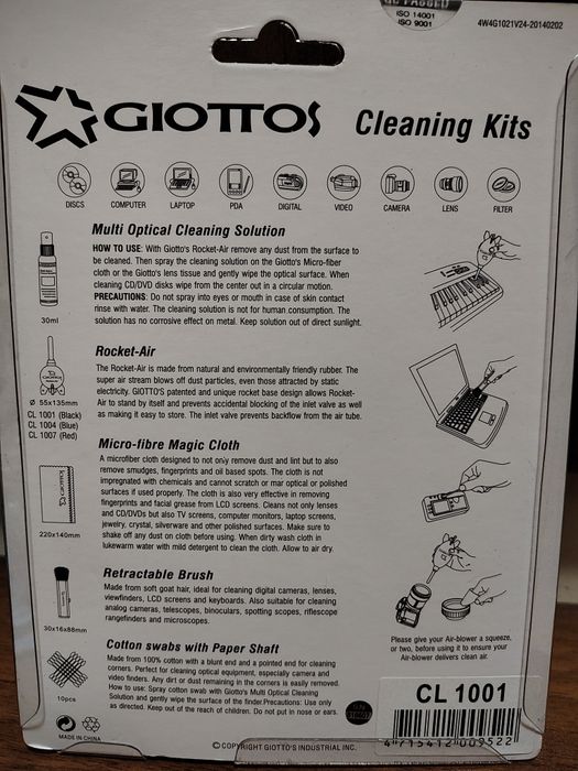 Сенник за обектив Nikon.Giottos clean
