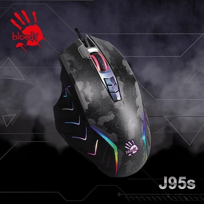 Bloody J95S с макрос Легенда Проводная мышка/мышь