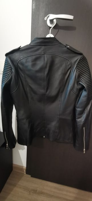 Geaca piele naturală