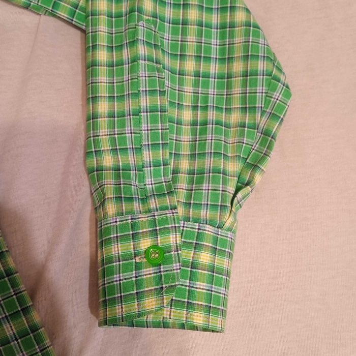 КАТО НОВА M/40 ЕФЕКТНА БЪЛГАРСКА спортно-елегантна риза BG plaid shirt