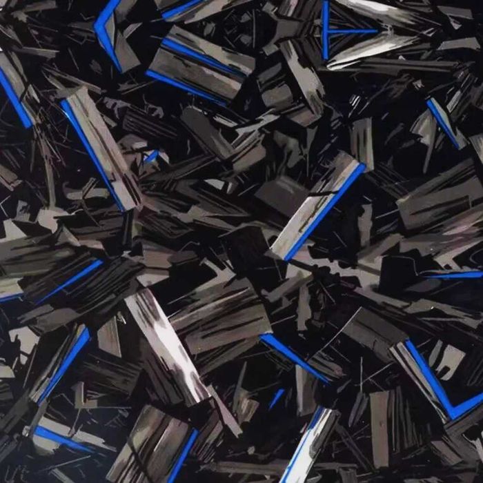 Фолио за хидрографика FORGET CARBON BLUE 50