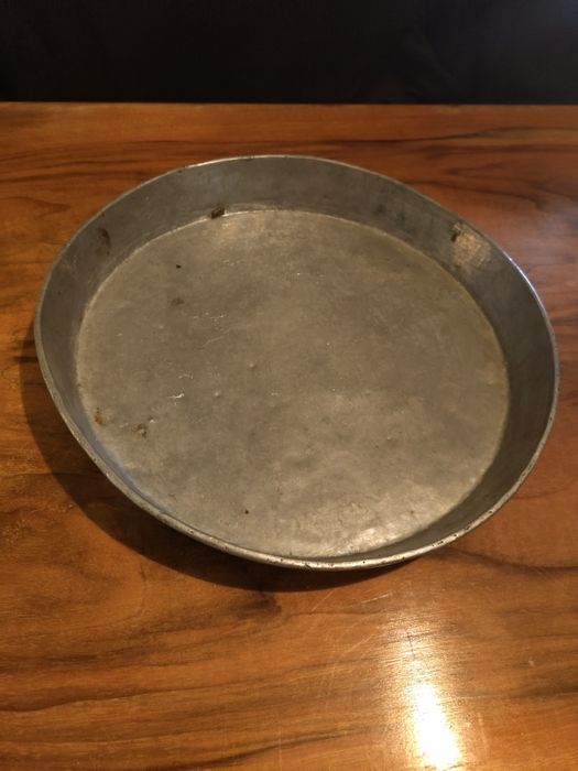 Медна калайдисана тава за баница...