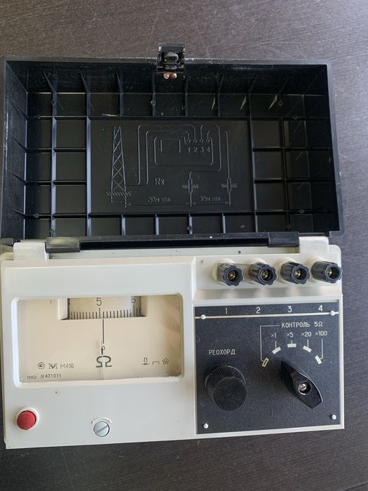 НОВЫЙ Мегометр Мегаомметр ОММЕТР М-416 измеритель сопротивления