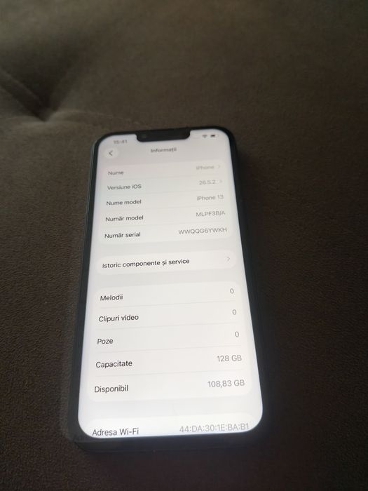 iPhone 13 128GB 100% baterie