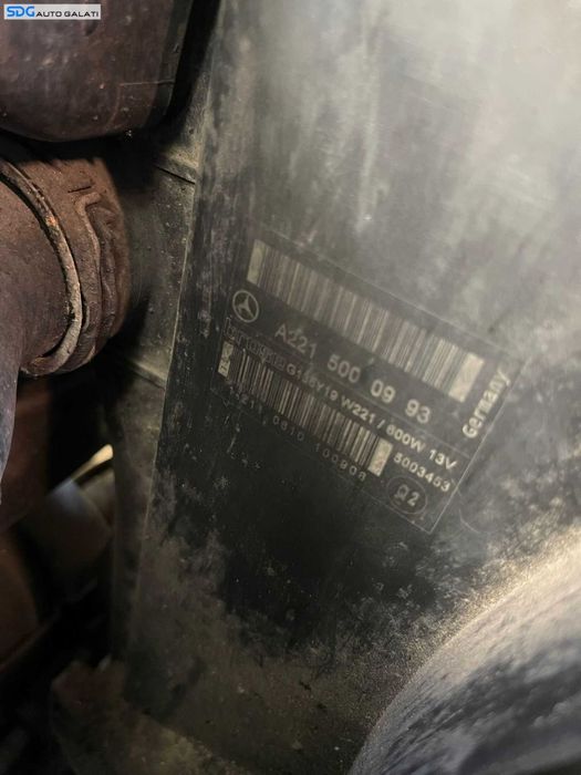 Ventilator Electroventilator Mercedes Clasa S Class W221 S320 S350 3.0 CDI V6 2005 - 2013 Cod A2215000993 [C0381]