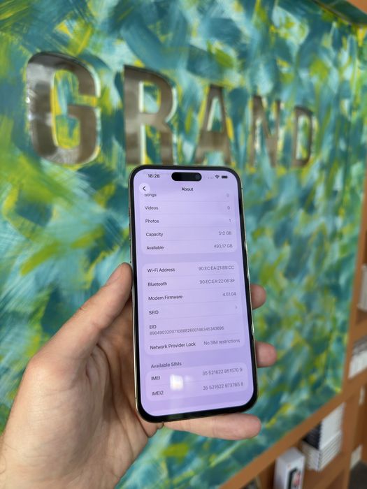 iPhone 14 Pro Max 512 GB Baterie 100% * GRAND * Garantie 1 AN